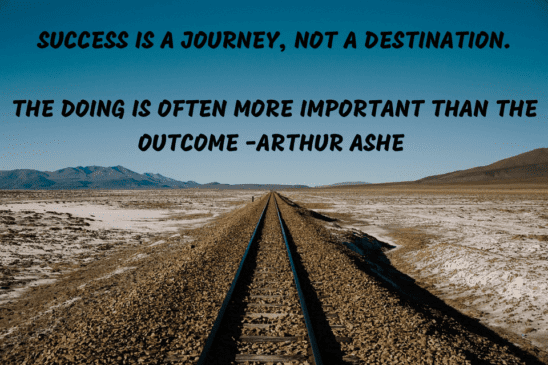 Success is a journey