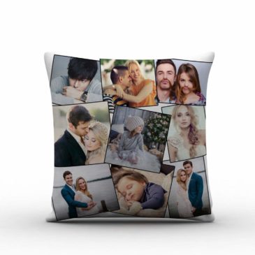 Cushion Personalized With 9 Photos