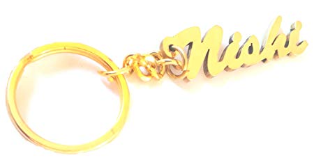 Customized Own Name Keychain on Metal