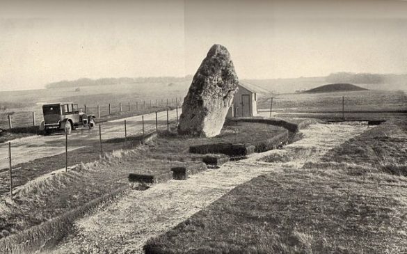 Stonehenge Excavations in 1923