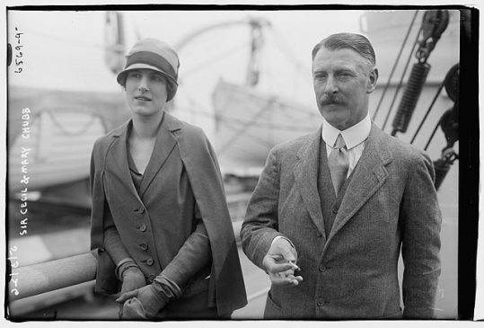 Sir Cecil Chubb and Mary Chubb