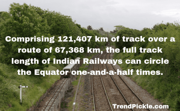indian railways facts