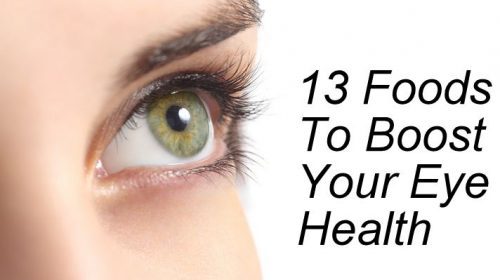 Boost your eye health