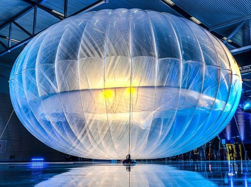 Project Loon balloons