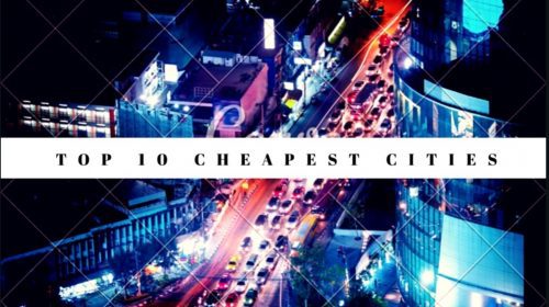 Top cheapest cities