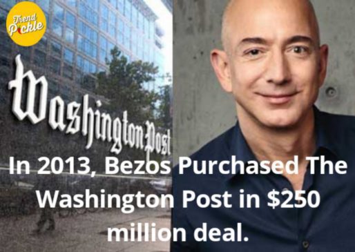 jeff bezos purchased washington post