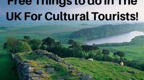 Free Things To Do In The UK For Cultural Tourists