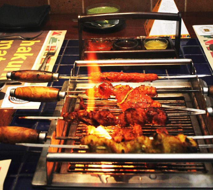 Non Veg starters at Barbeque nation 20140606