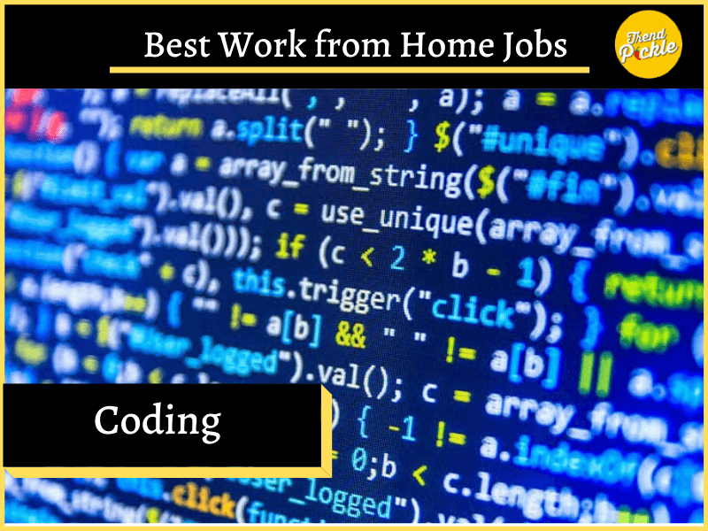 Best work from home jobs