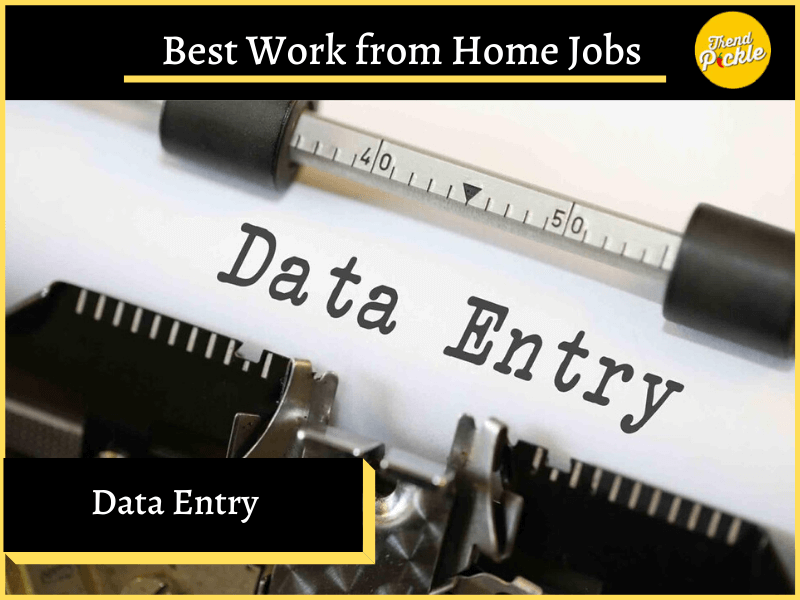 Best work from home jobs