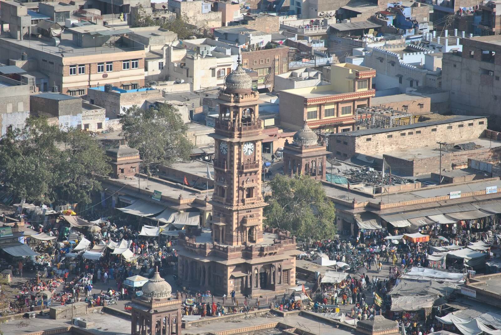 View of ghanta ghar jodhpur