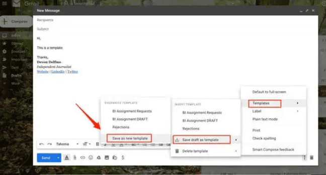 How To Create and Use Email Templates In Gmail