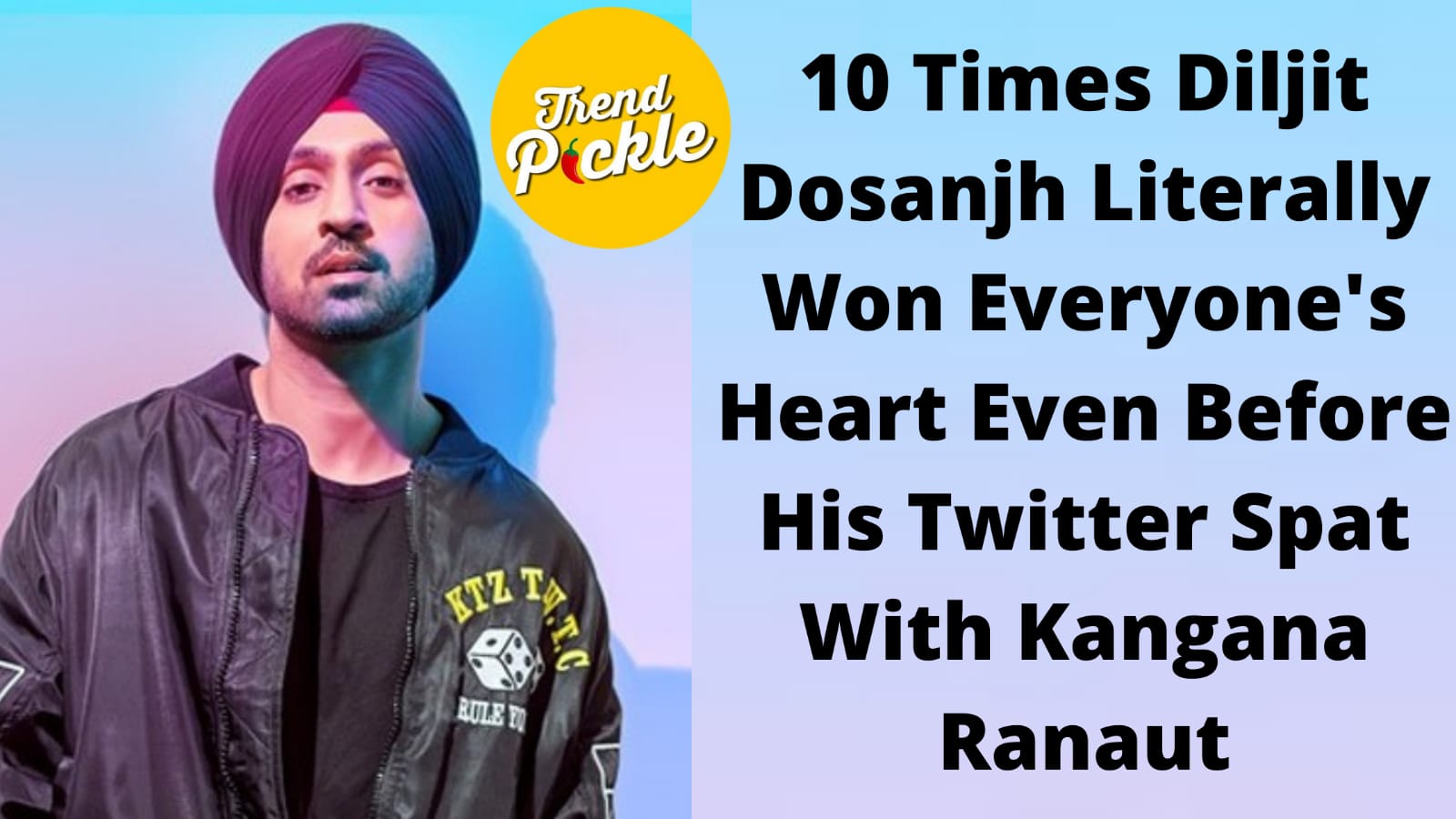 10 Times Diljit Dosanjh Literally Won Everyone’s Heart Even Before His Twitter Spat with Kangana Ranaut