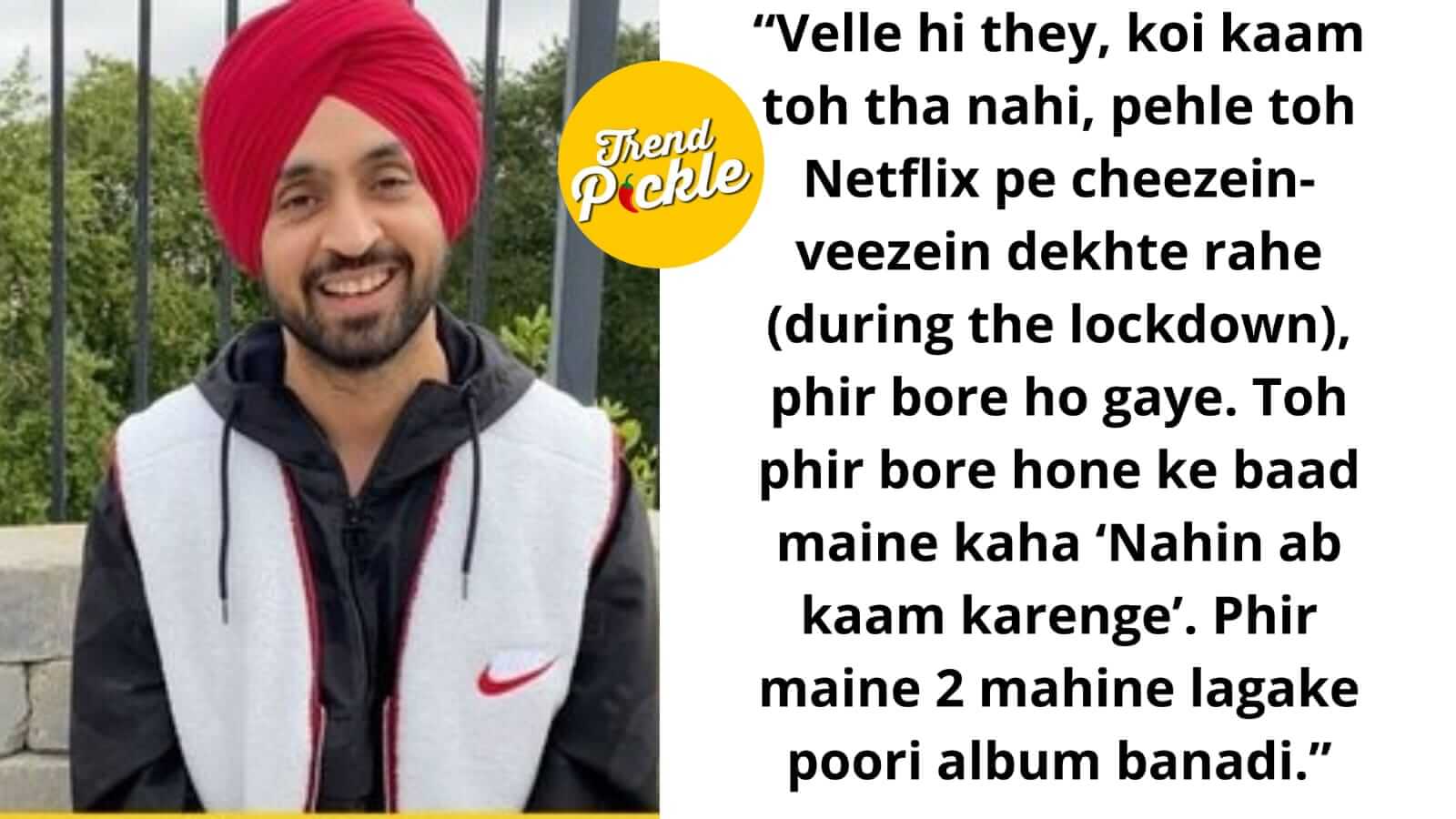 Diljit Dosanjh With Anupama Chopra