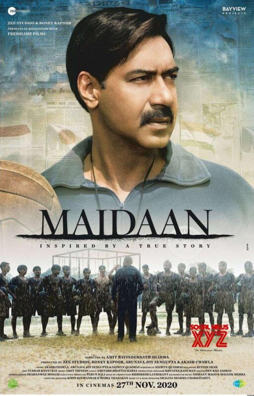 Ajay Devgan s Maidaan Movie First Look Poster