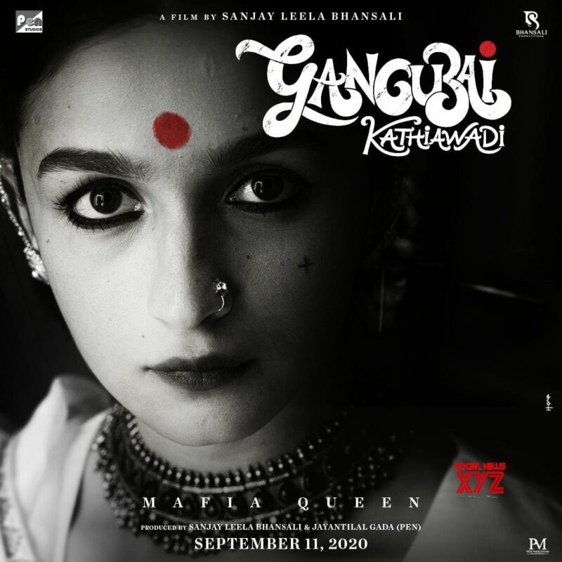 Sanjay Leela Bhansali and alia bhatt s Gangubai Kathiawadi movie first look poster 1