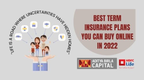 Best Term Insurance Plans You Can Buy Online in 2022
