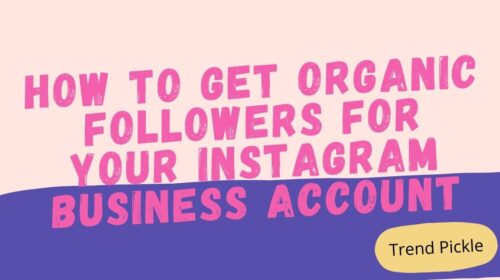 How to Get Organic Followers for Your Instagram Business Account